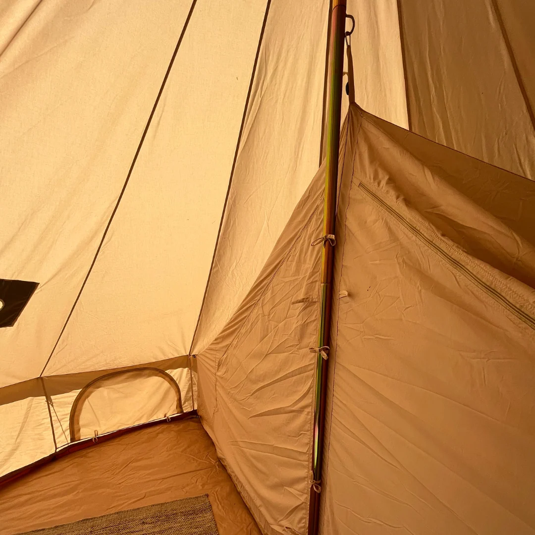 Glamping indertelt - Billede 3