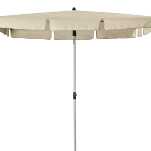Active rektangulær parasol med knæk 180 x 120 cm