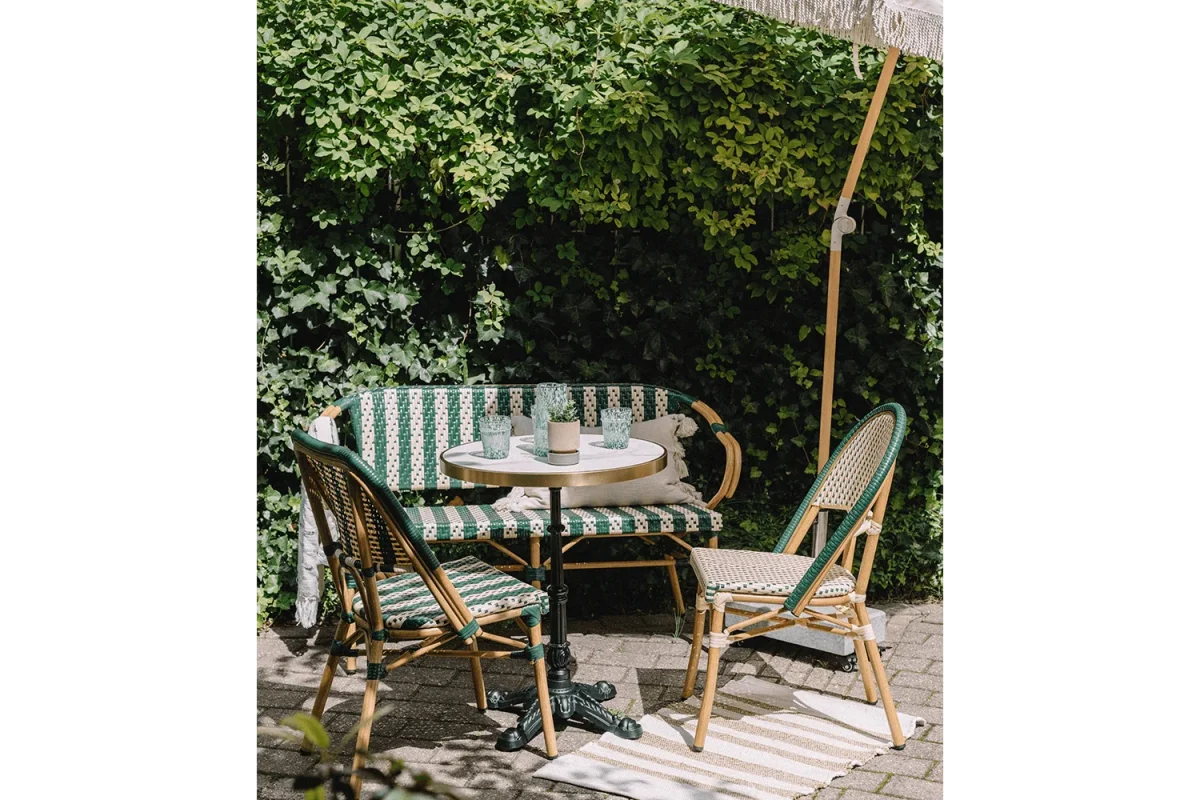 Estelle fransk flet caféstol - Billede 4
