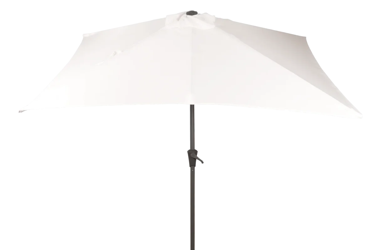 Frida rektangulær parasol med hejs og knæk 140 x 220 cm - Billede 4