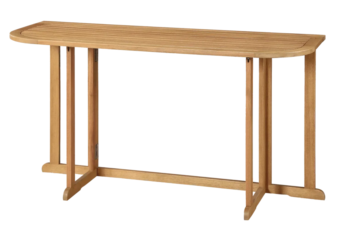 Laura teak klapbord 130 x 50 cm TT - Billede 6