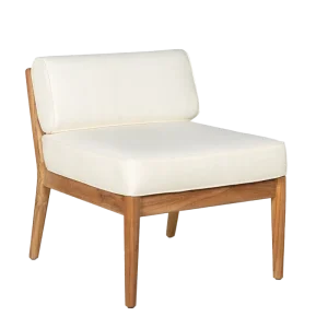 Sienna teak loungesofa - midtermodul
