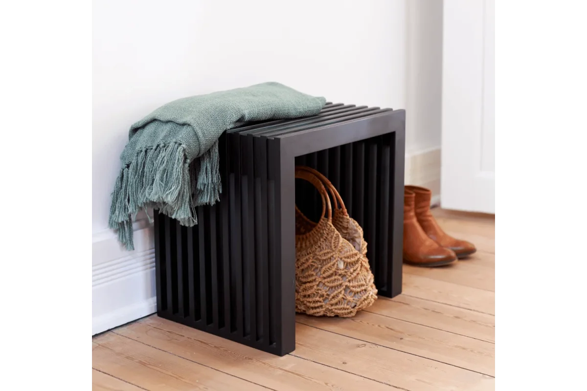 Rib skammel 45 x 35 cm - Billede 3