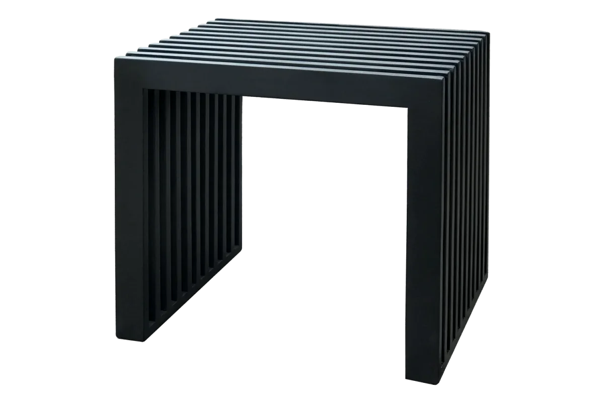 Rib skammel 45 x 35 cm - Billede 4