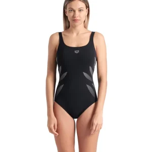 ARENA SWIMSUIT MILENA WING BACK - BLACK