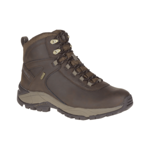Vandrestøvler til herre – Merrell Vego mid-cut – Læder – Brun