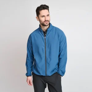 Herre 80 G. Foldbar Windshirt, Ensign Blue