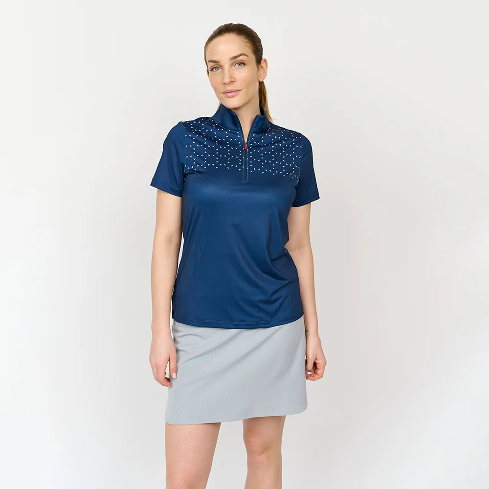 Dame Icon Polo, Marineblå