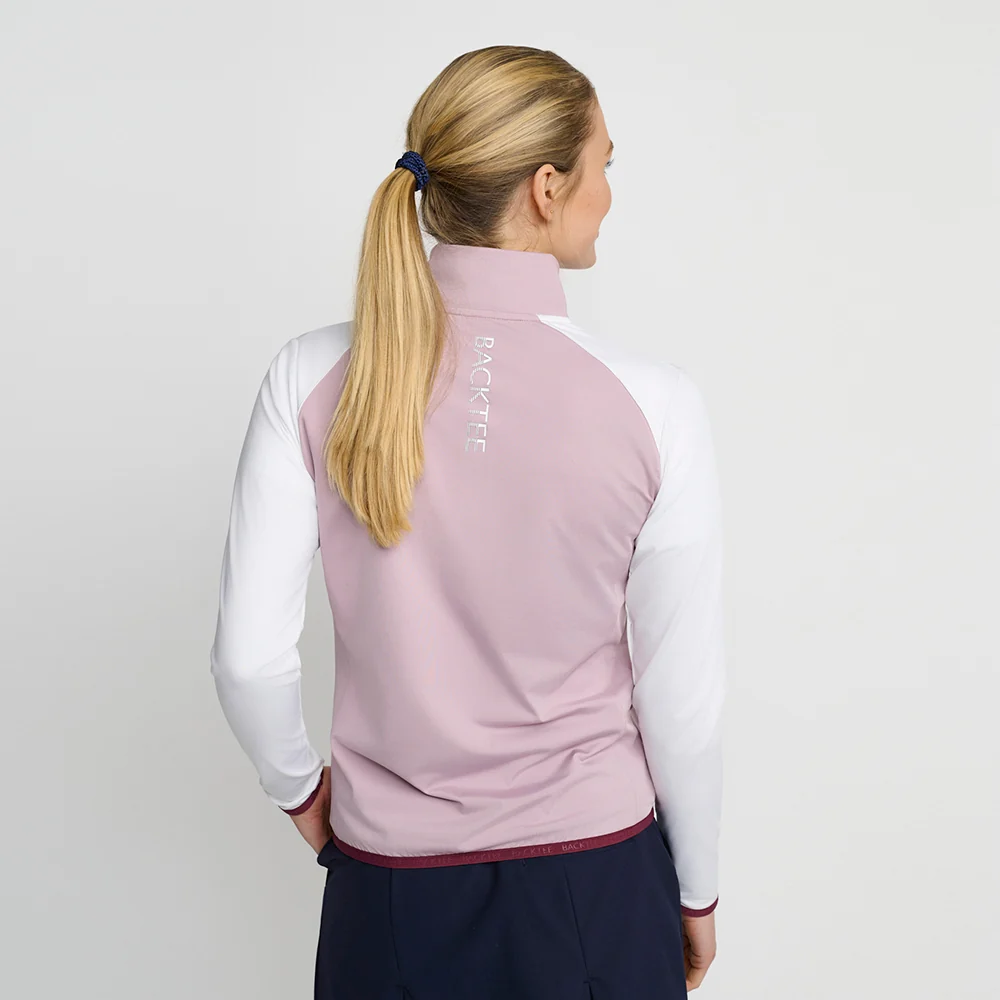 Dame Full-Zip Baselayer, Hvid - Billede 3