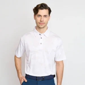 Herre Camou Polo, Hvid