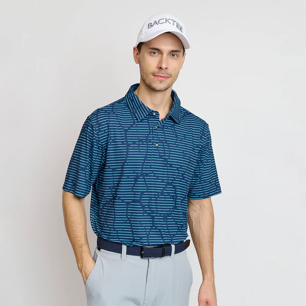 Herre Eagle Polo, Marineblå - Billede 2
