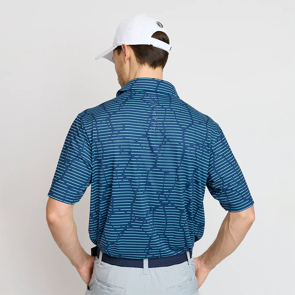 Herre Eagle Polo, Marineblå - Billede 3