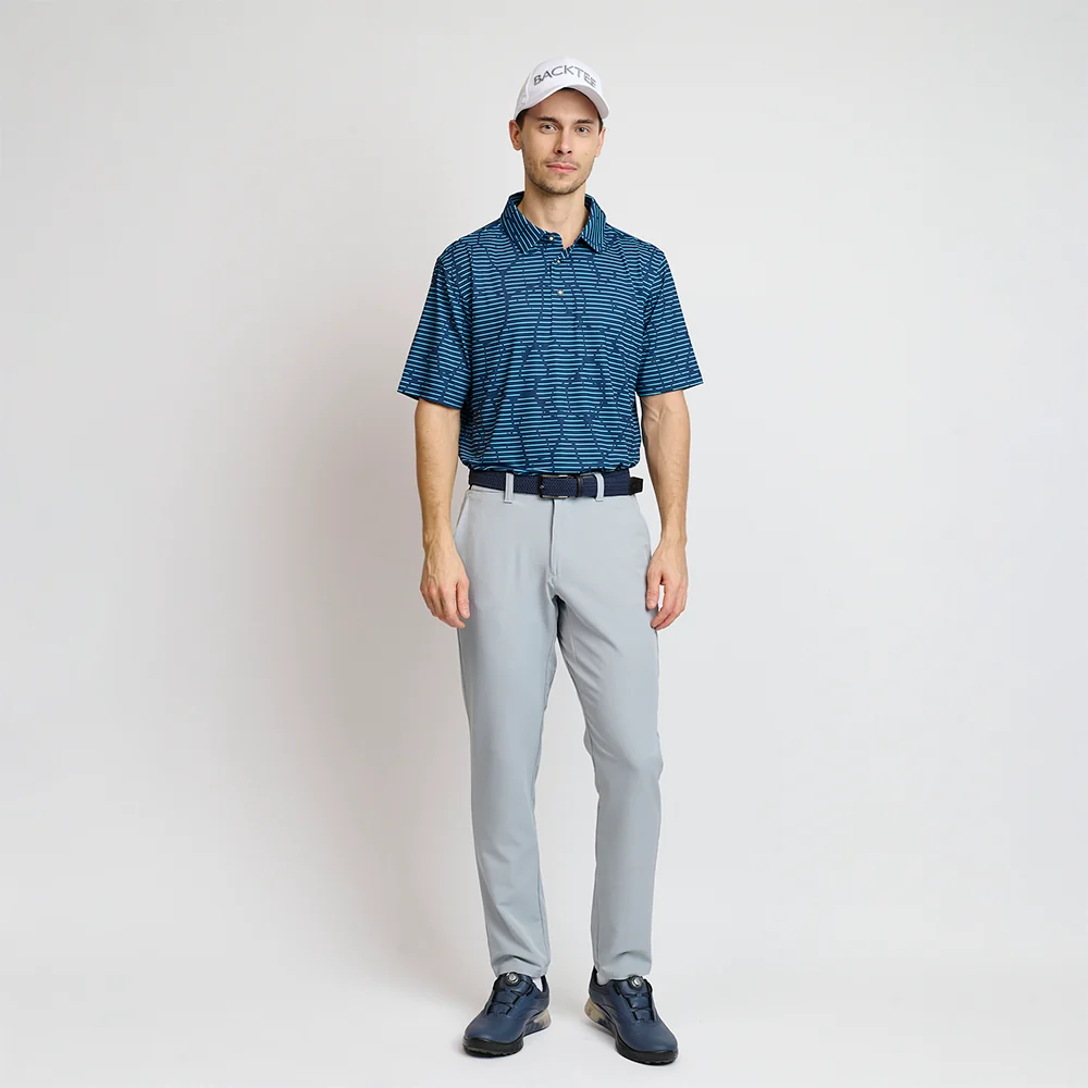 Herre Eagle Polo, Marineblå - Billede 4