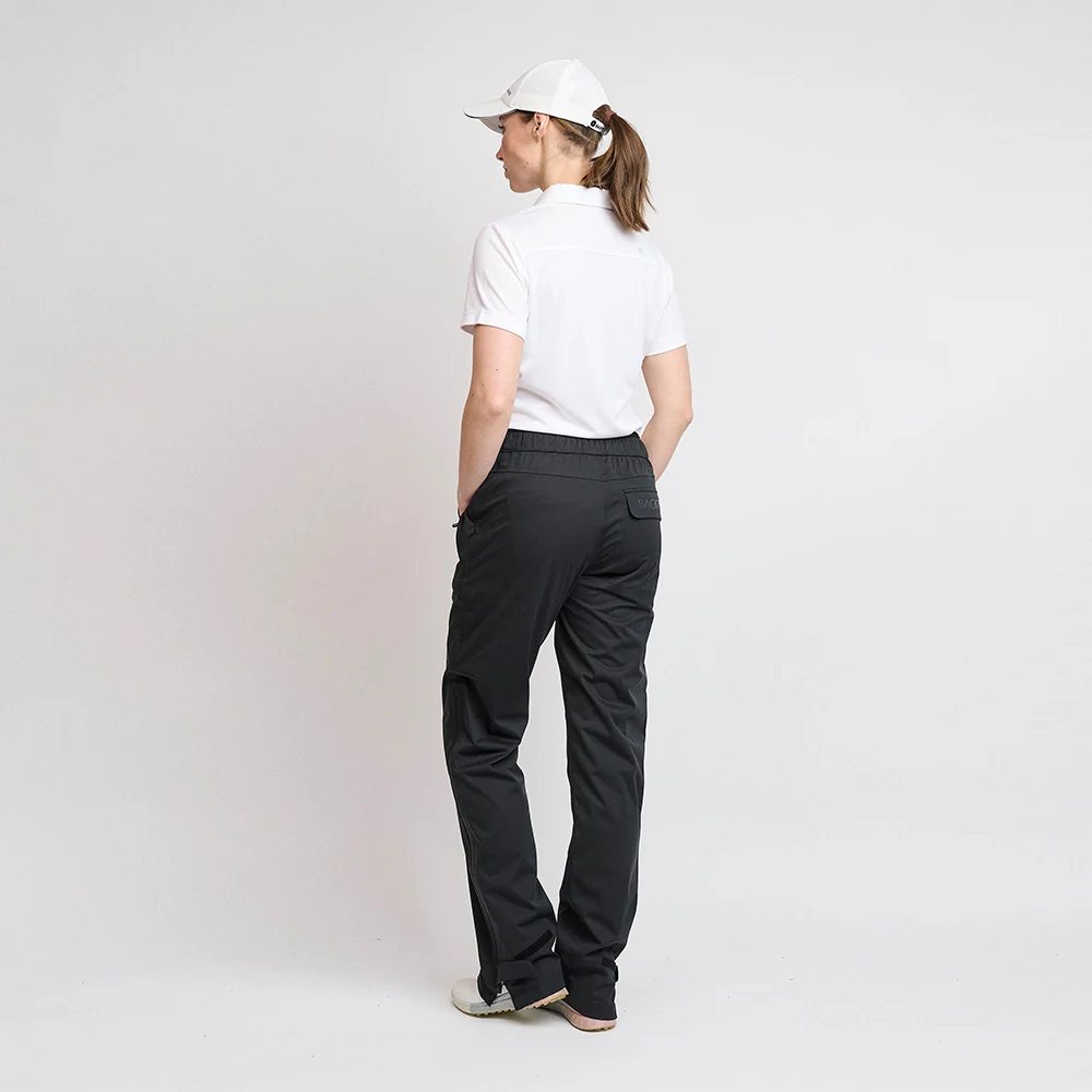 Dame 4Way Stretch Pro Regnbukser, Sort - Billede 3