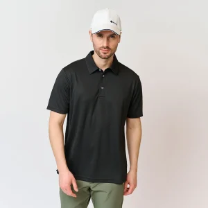 Herre Performance Polo, Sort