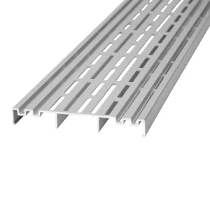 Dræn- og ventilationsprofil sølv