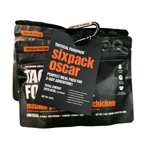 Frysetørret mad – Tactical Foodpack – Oscar – 6-pak