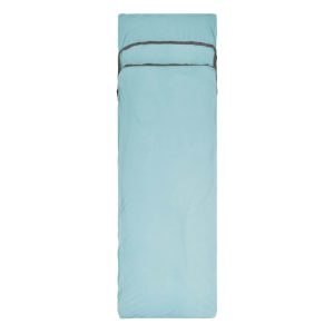 Lagenpose – Sea to Summit Comfort Blend Sleeping Bag Liner inkl. pudeindlæg – Rektangulær – Lyseblå