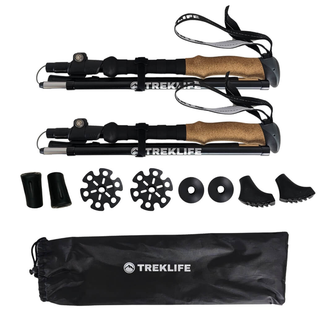 Vandrestave – Treklife Alu Fold Cork - Billede 6