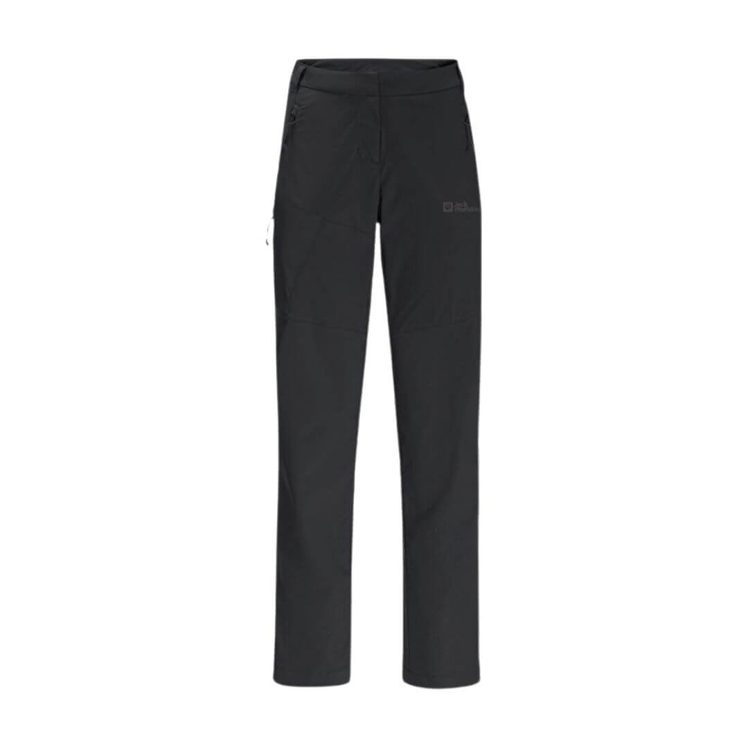 Vandrebukser dame – Jack Wolfskin Glastal Pants W – Sort (XS tilbage) - Billede 2